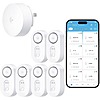 6-Pack GoveeLife Upgraded Smart Water Leak Detector 1s w/ WiFi Sensor (550m) $59.98 + Free S/H