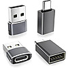 4-Pack Basesailor USB-to-USB Adapters (2x USB-C to USB-A, 2x USB-A to USB-C) $4 + Free Shipping w/ Prime or orders $35+