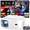 AUOSHI Native 1080P Projector w/ Wifi &amp;amp; Bluetooth + Speaker $37 + Free Shipping