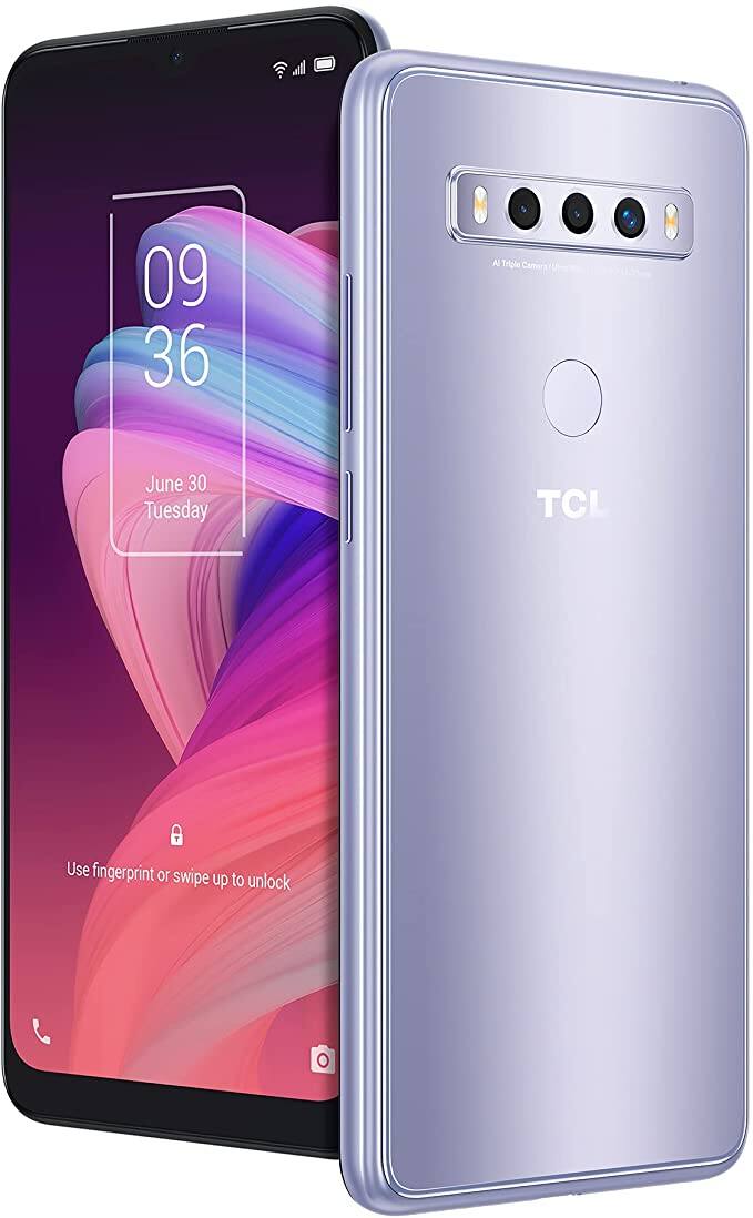 TCL 10 SE Unlocked Android Smartphone (6.52" V-Notch Display, US Version Cell Phone with 16 MP Rear AI Triple-Camera, 4GB RAM + 64GB ROM) for $127.49 + FS