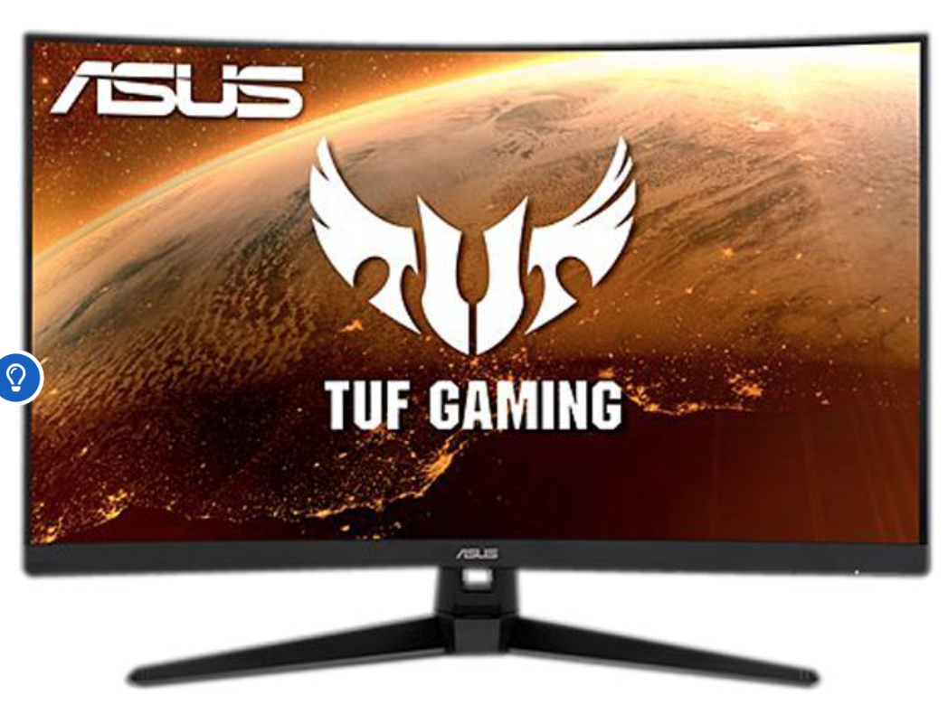ASUS TUF Gaming VG328H1B 32" Curved Gaming Monitor [1920 x 1080, VA Panel, 165Hz (OC) 1ms (MPRT), Built-in Speakers] for $219.99 + Free Shipping