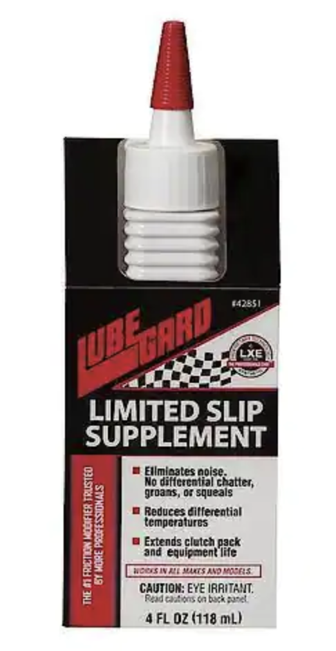 4-Oz Lube Gard Limited Slip Supplement with LXE $2.55 + Free Store Pickup at Advance Auto Parts