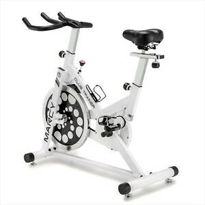 $197.99 - Marcy XJ-5801 Club Revolution Indoor Home Gym Exercise Bike White/Black + FS