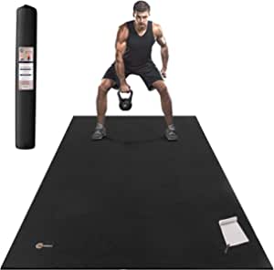 CAMBIVO Large Exercise Mat 6'x4'x7mm, Shoes Friendly Workout Mat for $59.99, Free Shipping w/ Prime