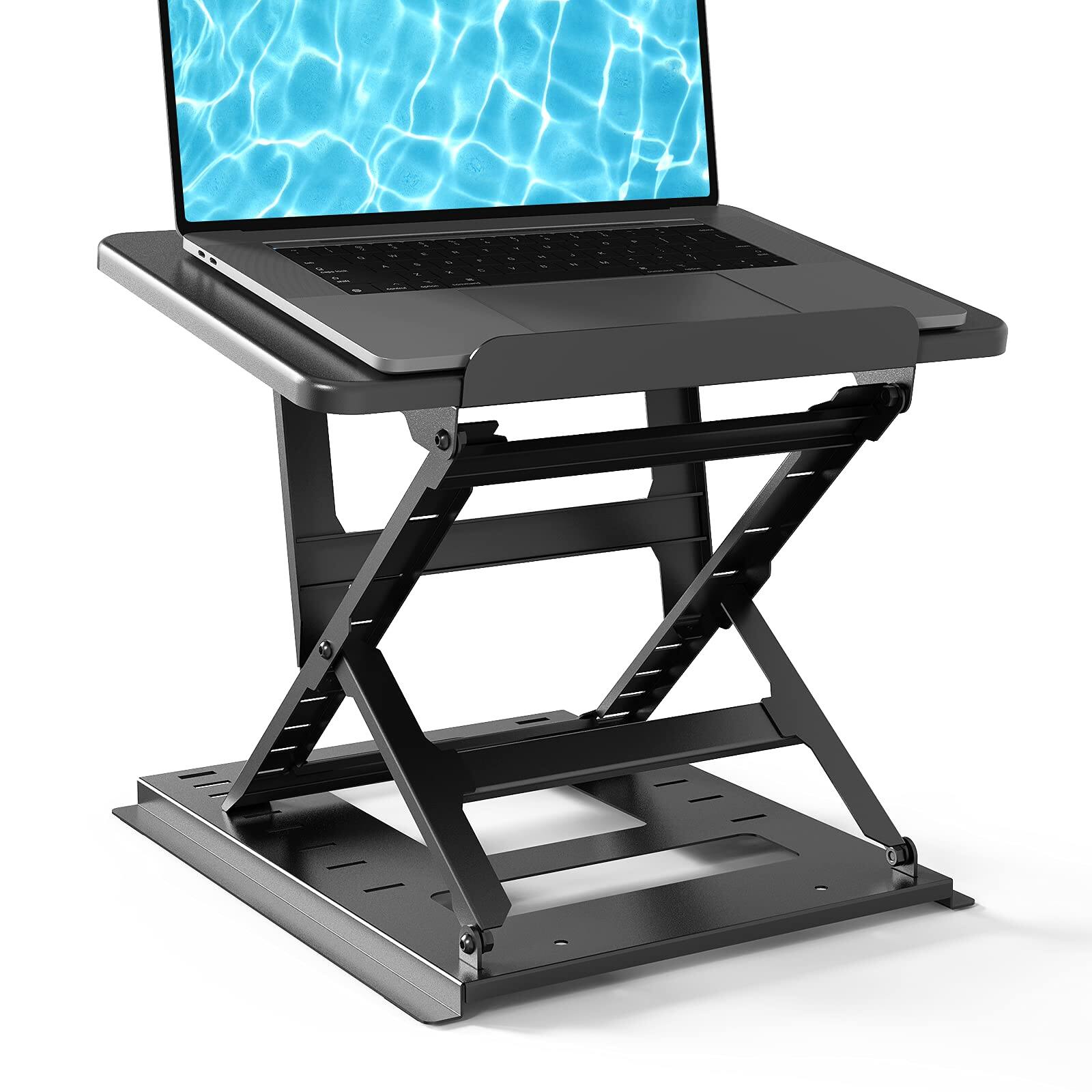 Huanuo Adjustable Laptop Stand with 9 Adjustable Angles for $18.99 + Free Shipping w/ Prime or $25+