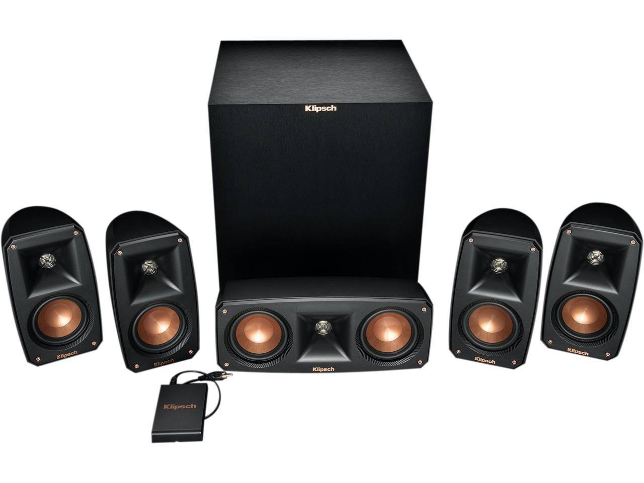 Klipsch Reference Theater Pack 5.1 Channel Surround Sound System $289 + FS