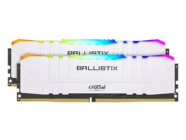 Crucial Ballistix RGB 3200 MHz DDR4 DRAM Desktop Gaming RAM 32GB (16GBx2) for $138.47 + FS