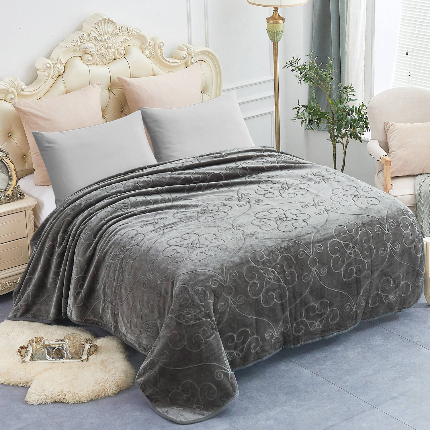 JML Plush Fleece Blanket Queen Size for $25.89 + Free Shipping w/ Prime or orders $25+
