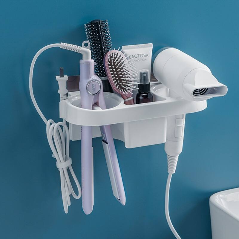 Hair Dryer Holder (Bathroom Organizer) for $5 + Free Shipping