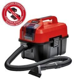 Einhell Power X-Change 18-Volt Cordless Tool Liquidation: Portable Wet and Dry Shop Car Extractor/Vacuum/Cleaner for $30.58 w/Free Battery and Charger