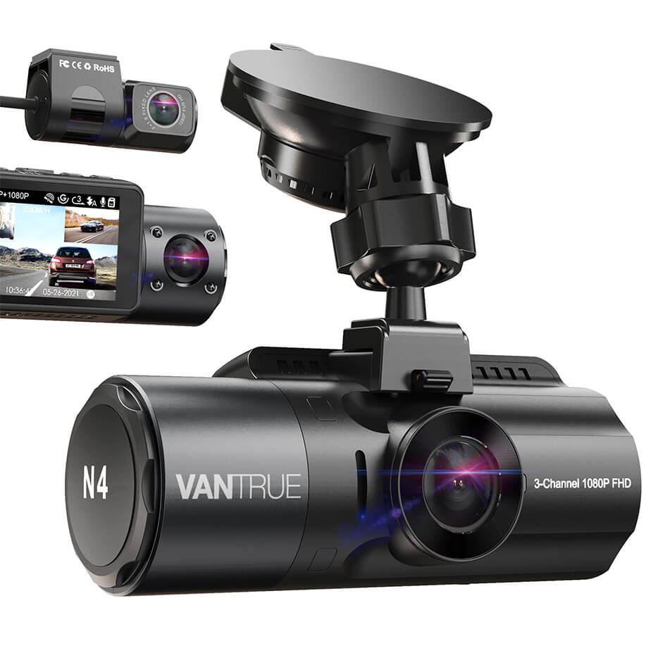 Vantrue N4 3 Channel Dash Cam is $204.99+ Free Shipping