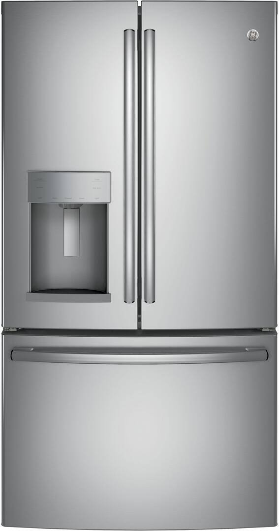 GE GFE28GYNFS36 Inch Freestanding French Door Refrigerator for $1973.70 + Free Shipping