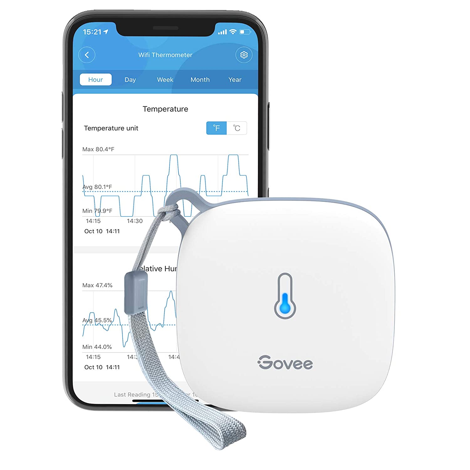 Govee WiFi Thermometer Hygrometer Sensor w/ 2-Years Data Storage for $19.99 + Free Shipping w/ Prime or orders $25+