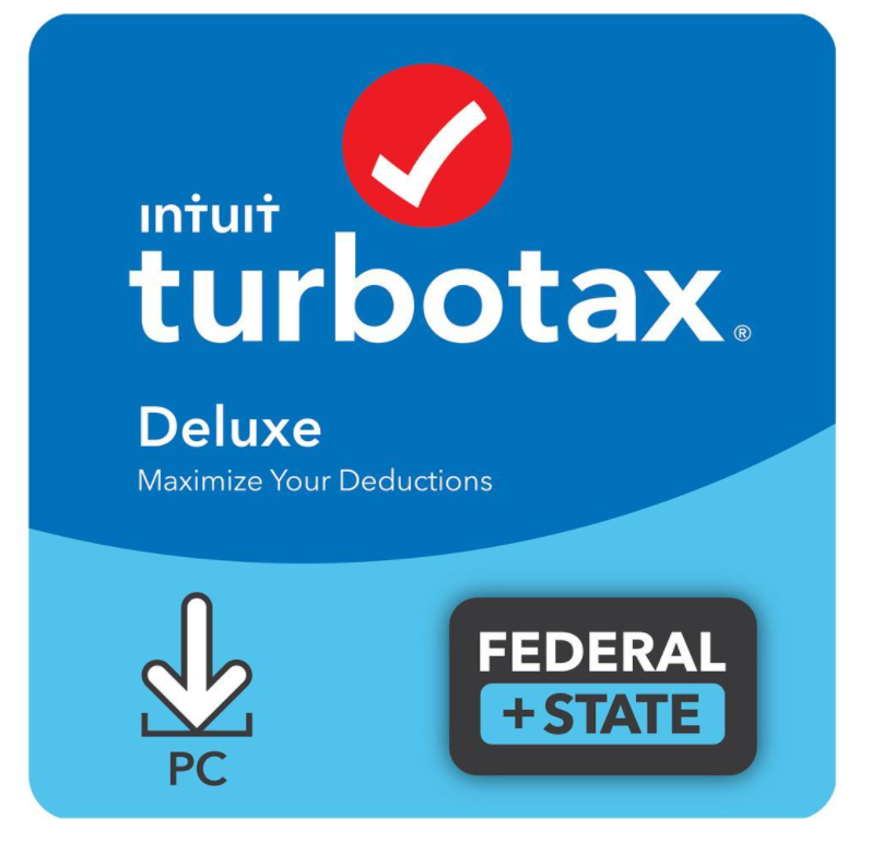 TurboTax + ESET Antivirus, Deluxe with State $39.99, Premier with State $54.99, Home & Business $64.99