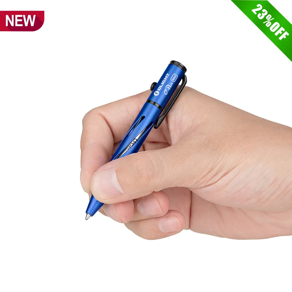 Open Mini Portable Ballpoint Pen Blue for $9.95 and More