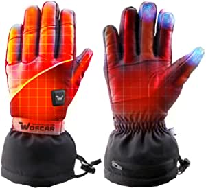 Wostar Electric Heated Skiing Gloves (2color-4 sizes) from $25 - 35.99 +Free shipping w/ Prime or orders $25+