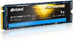 Inland 1TB Performance NVMe 4.0 Gen 4 PCIe M.2 SSD $98.99 + Free Shipping