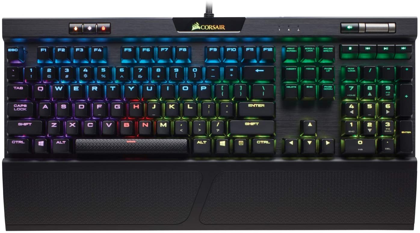 Corsair K70 RGB MK.2 Mechanical Gaming Keyboard (Cherry MX Red) - $119.99 + FS