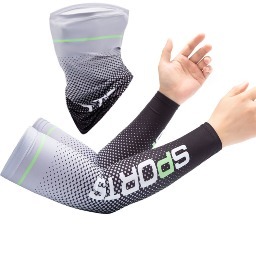Sun Protection Arm Sleeves and Balaclava Mask Set for $6.99 + Free Shipping