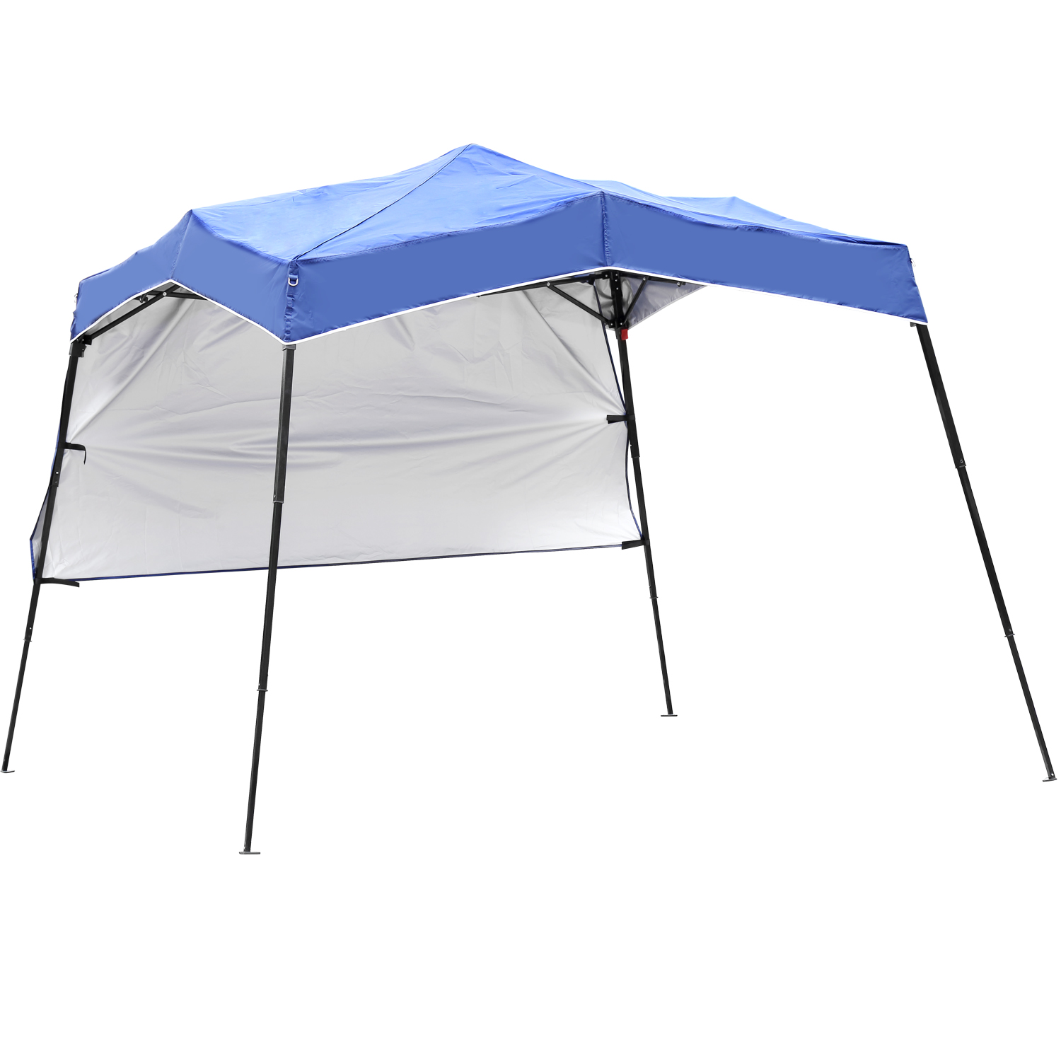 Ainfox 9' x 9' Slant Leg Pop Up Canopy Tent Blue For $35 + Free Shipping