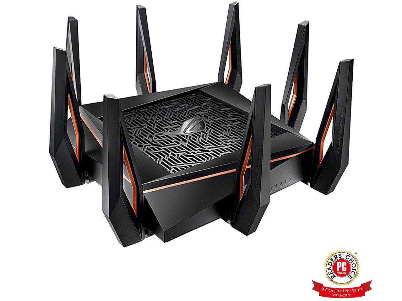 ASUS ROG Rapture GT-AX11000 AX11000 Tri-band 10 Gigabit WiFi Router $359.99 + Free Shipping