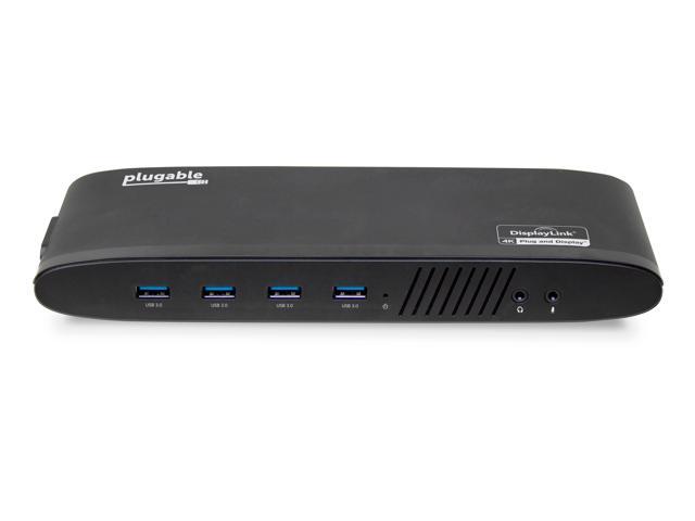 Plugable USB 3.0 Dual 4K Display Horizontal Docking Station for $157.99 + Free $10 GC + Free Shipping