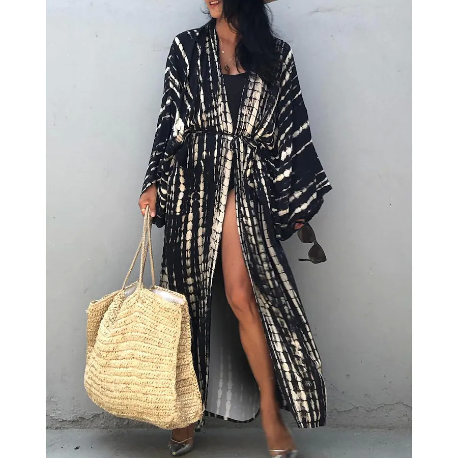 Women's Printed Casual Robe (4 styles) $9.99 + Free Shipping