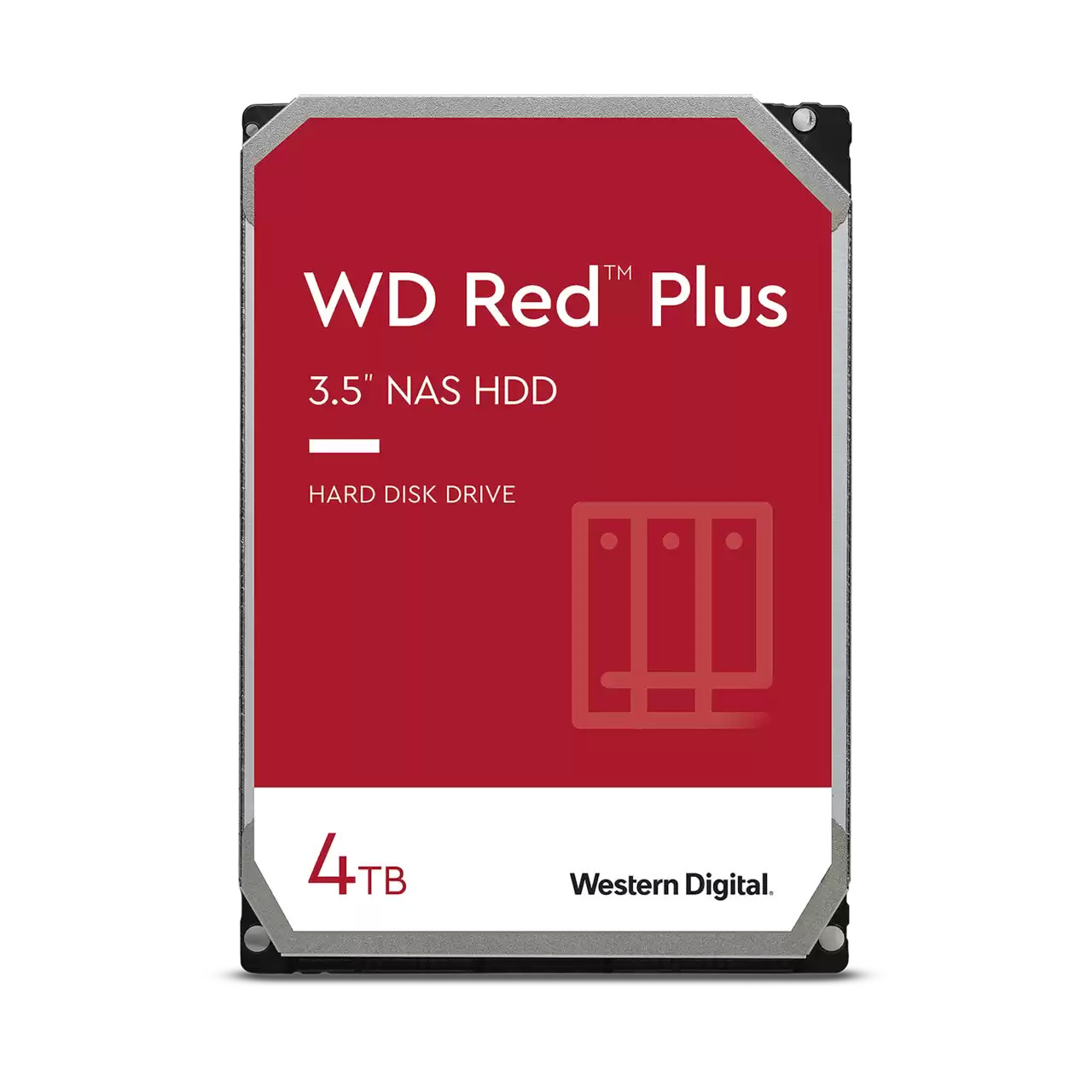 4TB WD Red Plus 5640 RPM SATA 3.5" NAS Hard Disk Drive $70 + Free Shipping