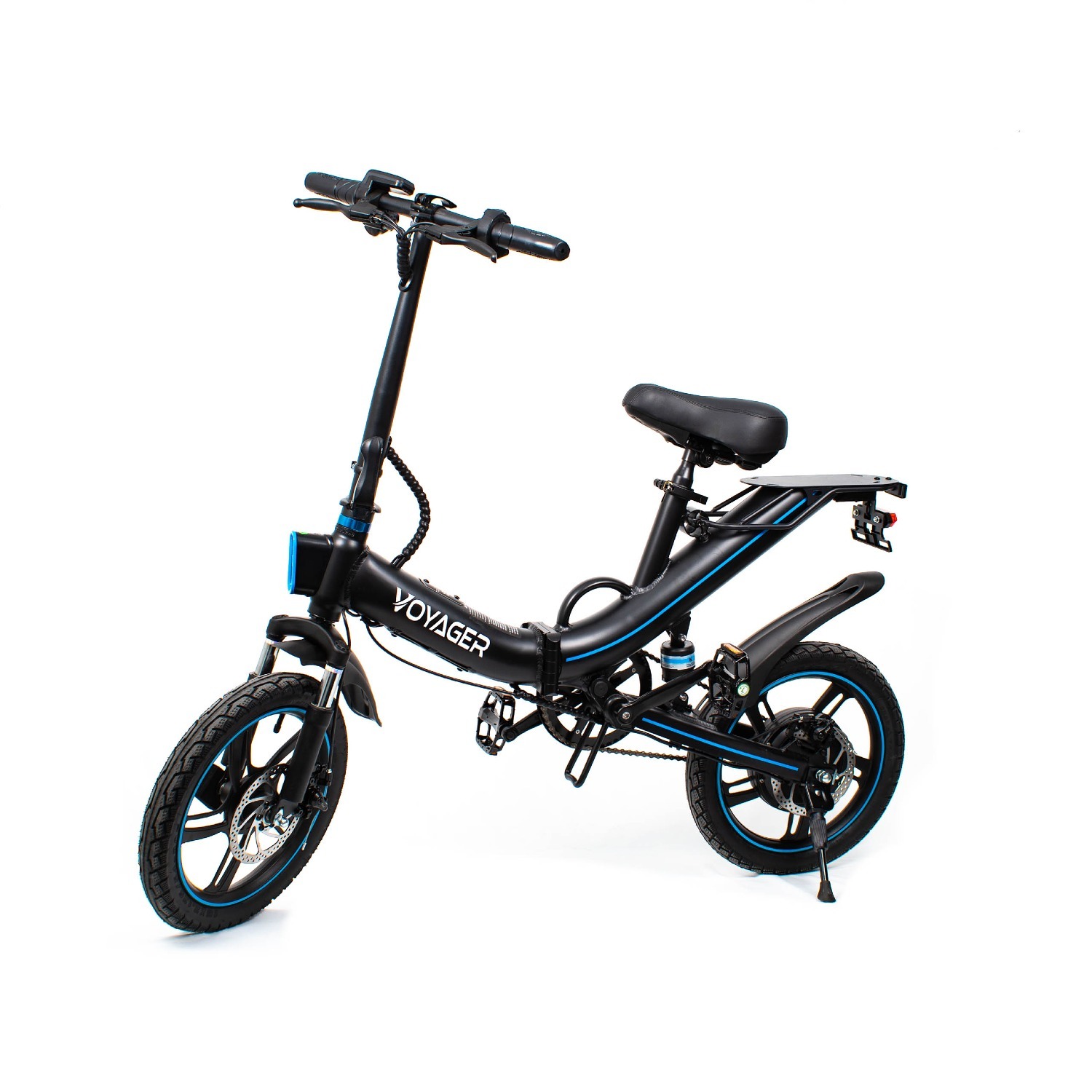 Voyager Radius Pro Foldable Electric Bike Black 