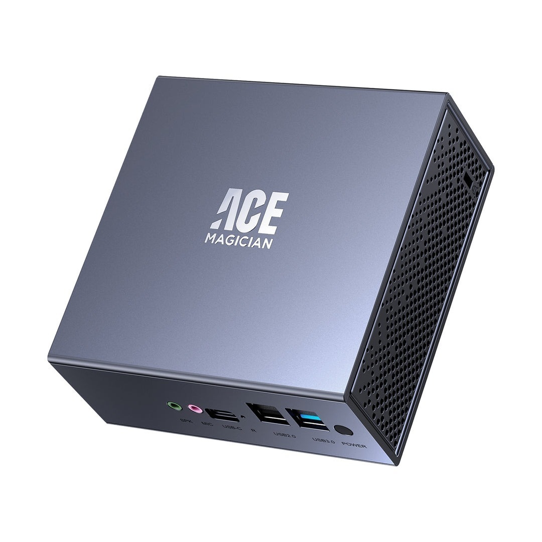 Ace Magician AD03 Mini PC: 8GB DDR4 RAM 256GB M.2 SSD, Intel 12th