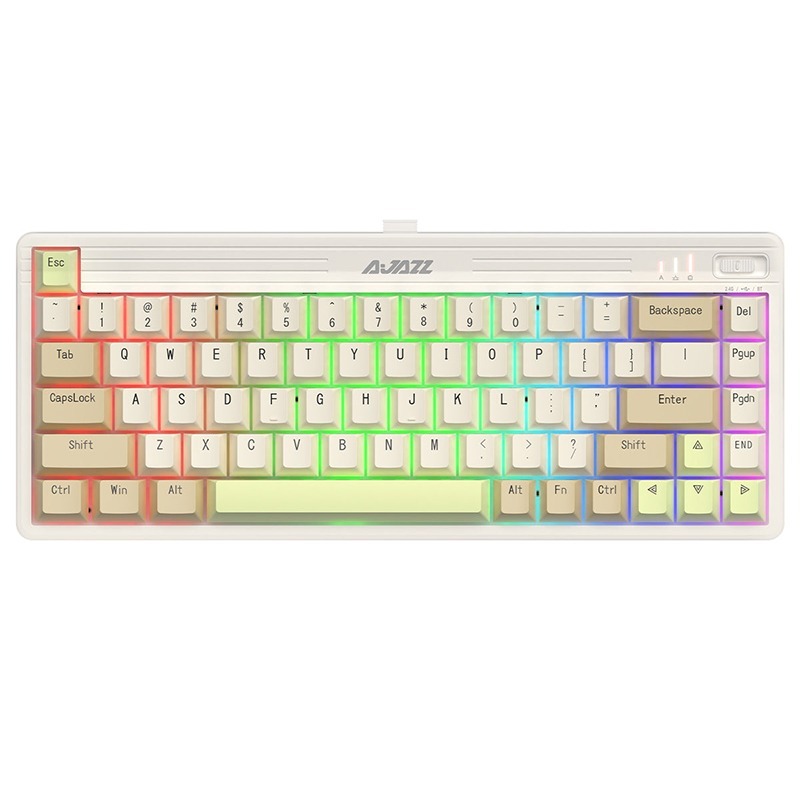 Ajazz K690T Pro Mechanical Keyboard $60.59 & More + Free Shipping