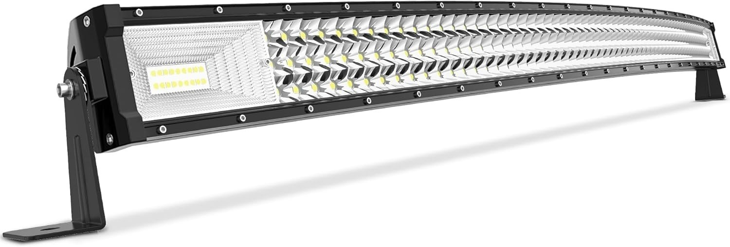 AUTOSAVER88 50" Off Road Curved LED Light Bar (Triple Row) $36 + Free Shipping