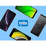 12-Month Tello Economy Prepaid Plan: Unlimited Talk/Text + 1GB LTE Data/Month $67.15 (Valid for New Tello Users only)