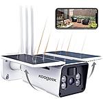 Koogeek 1080p Solar Security Camera w/ Night Vision $68.60 + Free Shipping