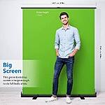 Neewer 148x180cm Pull-up Green Screen for $89.28 + Free Shipping