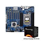 Gigabyte MC62-G40 Motherboard + AMD Threadripper Pro 3955WX CPU $1198 + Free Shipping