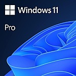 Microsoft Windows 11 (PC Digital Download Code): Home $20 or Pro $23