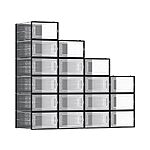 18-Pack SONGMICS Large Stackable Shoe Storage Boxes (Fit up to US Size 11) $25 &amp; More + Free Shipping w/ Prime