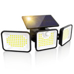 NEXPURE 180 LED Solar Outdoor Motion Sensor Flood Light $10