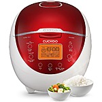 CUCKOO 6-Cup Micom Rice Cooker with Fuzzy Logic Technology, Red (CR-0655F) $69.99 + Free Shipping