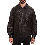 Excelled Mens Big &amp; Tall Leather Bomber Jacket - $139.99 + Free Shipping