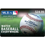 $24.99 MLB.TV Gift Card + $5 eGifter Promo Card for $24.99