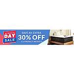 Memorial Day Clearance Mattress Sale: Save An Extra 30% Off + Free Delivery On Everything $301