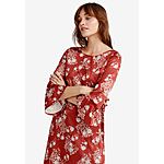 Full Beauty Brands $50 off $100+: Satin Tie-Back Tunic By Ellos $22.99 and More