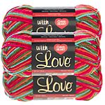 3-Count Yarn Skeins: Caron Yarn $6, Lion Brand $5, Red Heart $4 + Free S/H on $25+ &amp; More