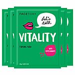 FaceTory Let's Talk, Vitality Pomegranate Antioxidant Firming Mask - Lifting, Firming, and Hydrating (Pack of 5) - $5.03,  (Pack of 10) - $9.75 + FSSS