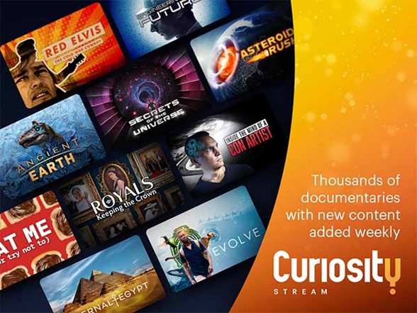 Curiosity Stream Standard Plan: Lifetime Subscription $150