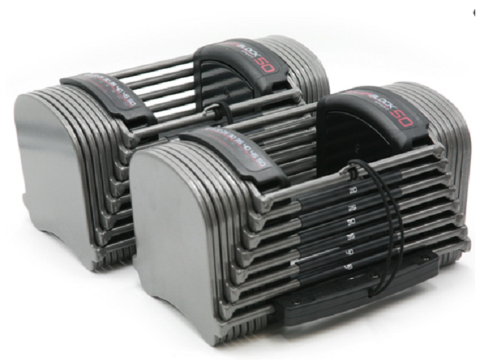 PowerBlock Sport 50 Adjustable Dumbbell Set (2x 50-lbs) $200 & More + Free Shipping w/ Prime