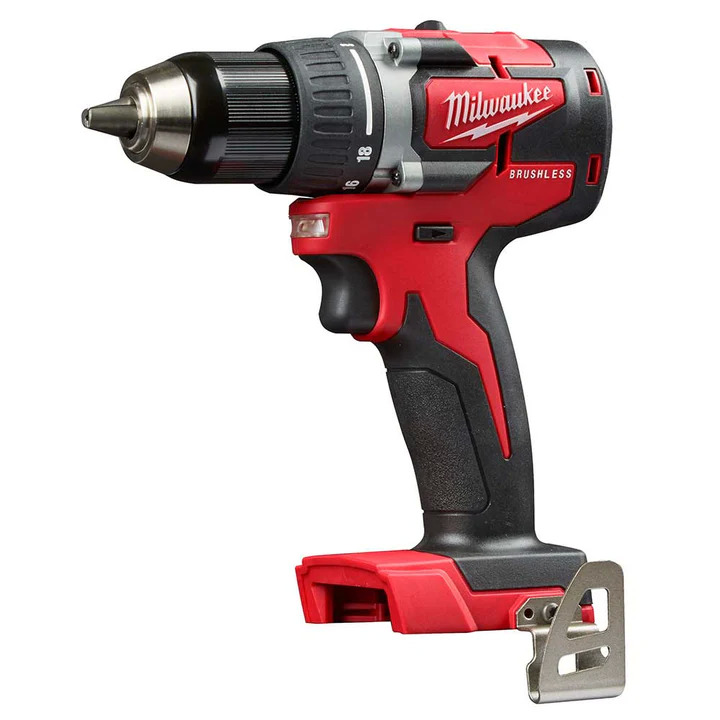 Reconditioned Milwaukee 2801-80 M18 18V 1/2" LED Li-Ion Drill Driver (Bare Tool) $58.65 + Free Shipping