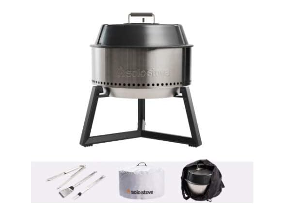 Solo Stove Modern Grill (Ultimate Bundle) $185 + Free Shipping w/ Prime